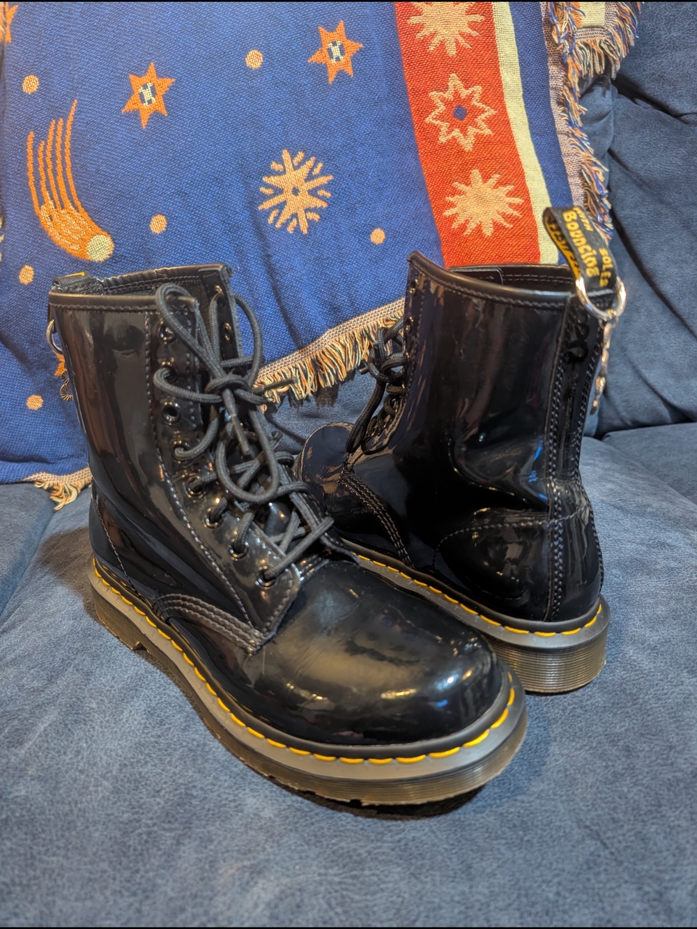Dr. Martens Patent Leather Boots